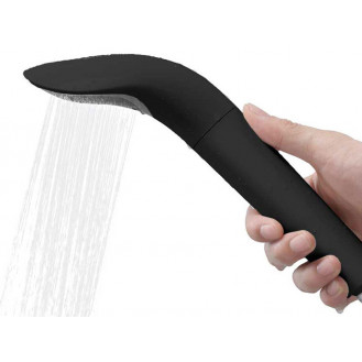 Shower head with filter - Black